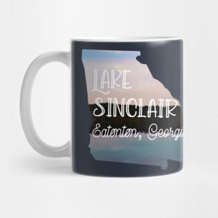 Lake Sinclair in Eatonton, Georgia Art Mug